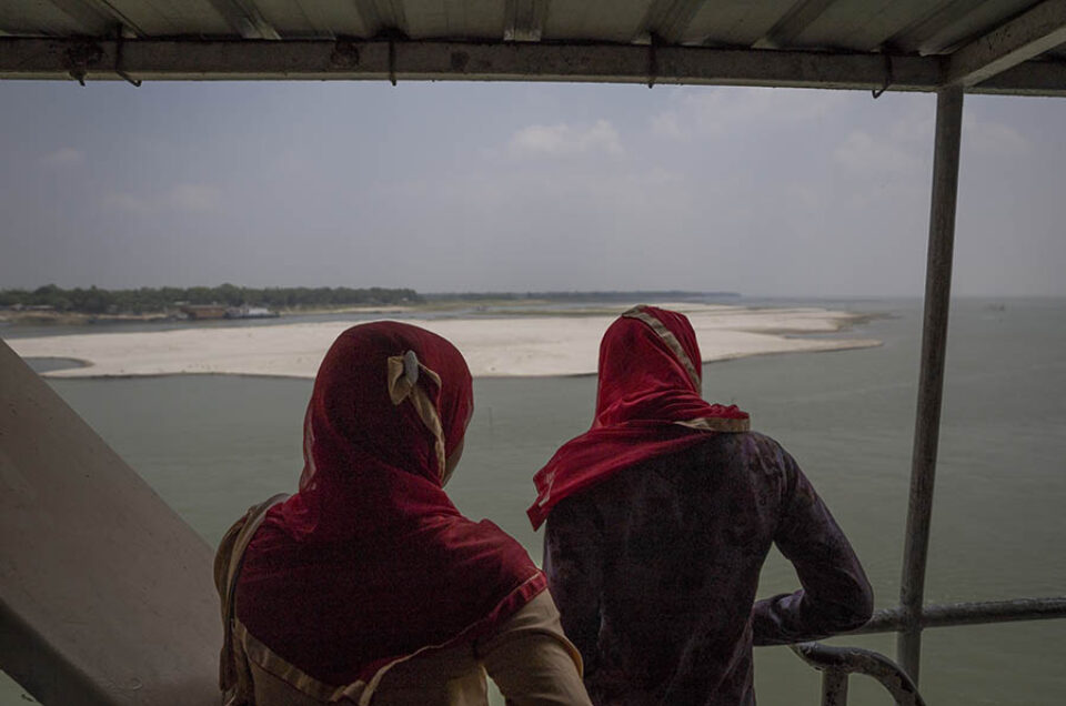 Padma River ferry crossing