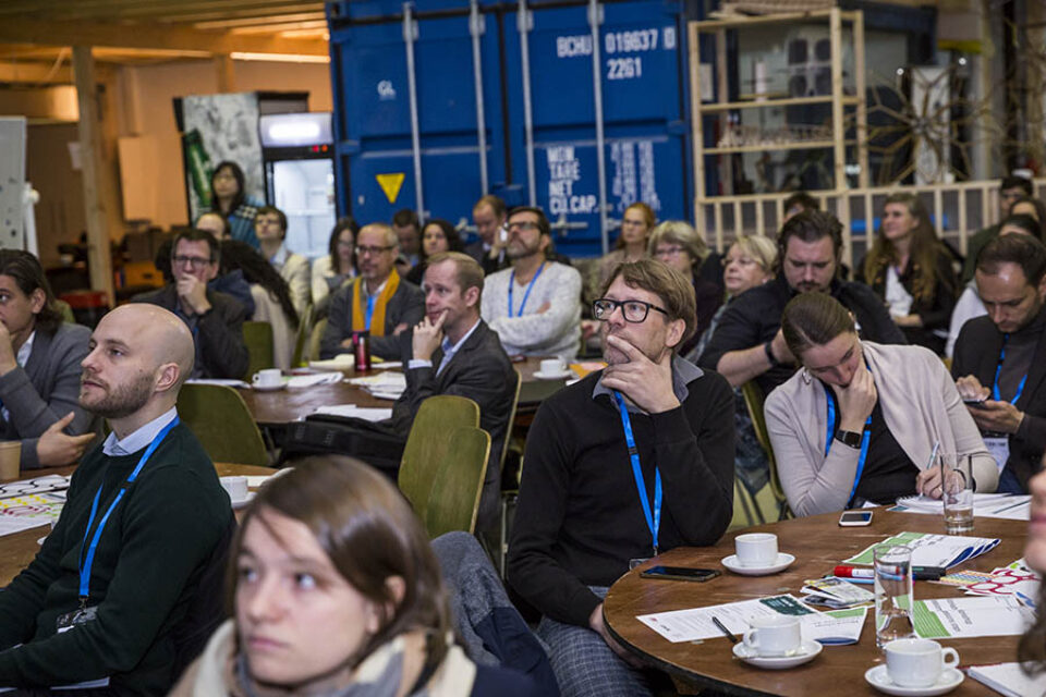 Focused conference audience