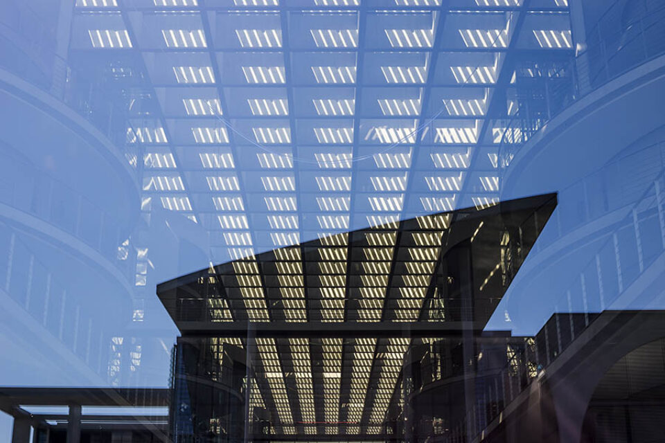 Paul Lobe Haus interior ceiling