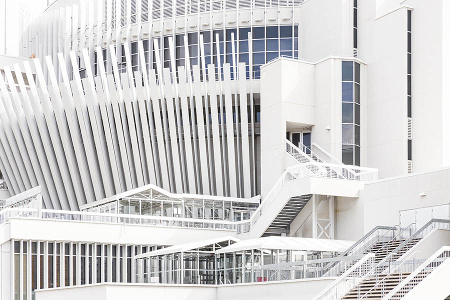 Casino main pavilion detail