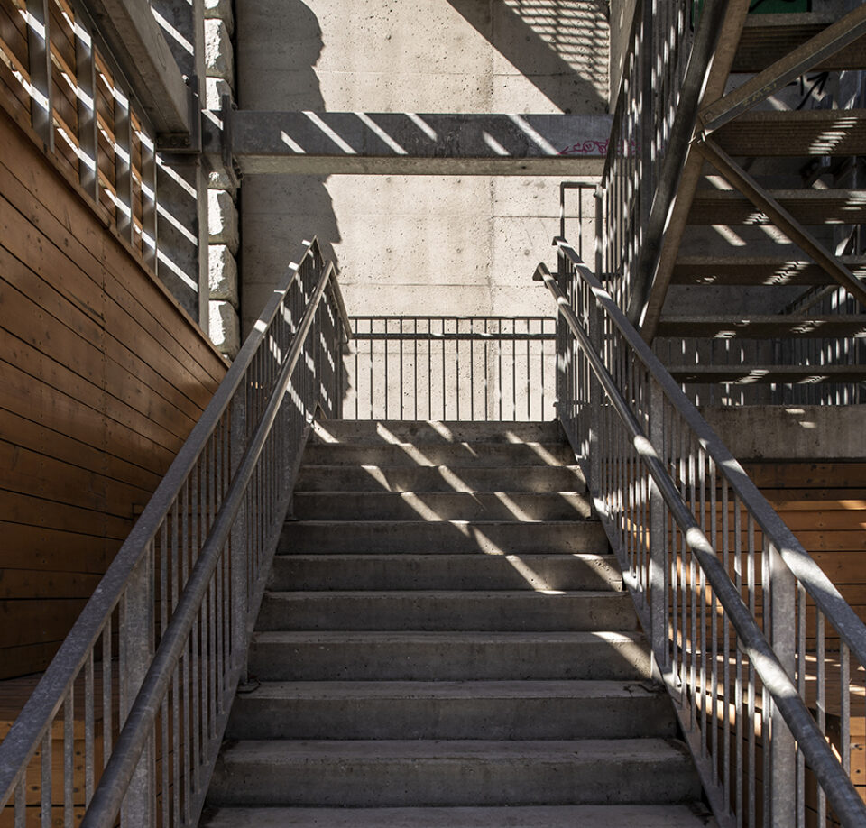 Staircase in Passerelle Normandie, Longueuil