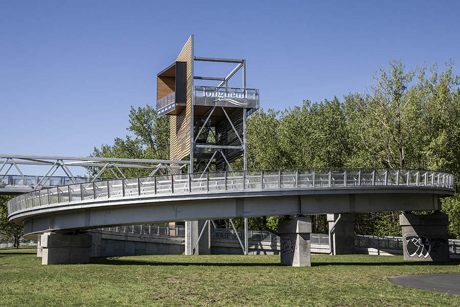 Passerelle Normandie, Longueuil