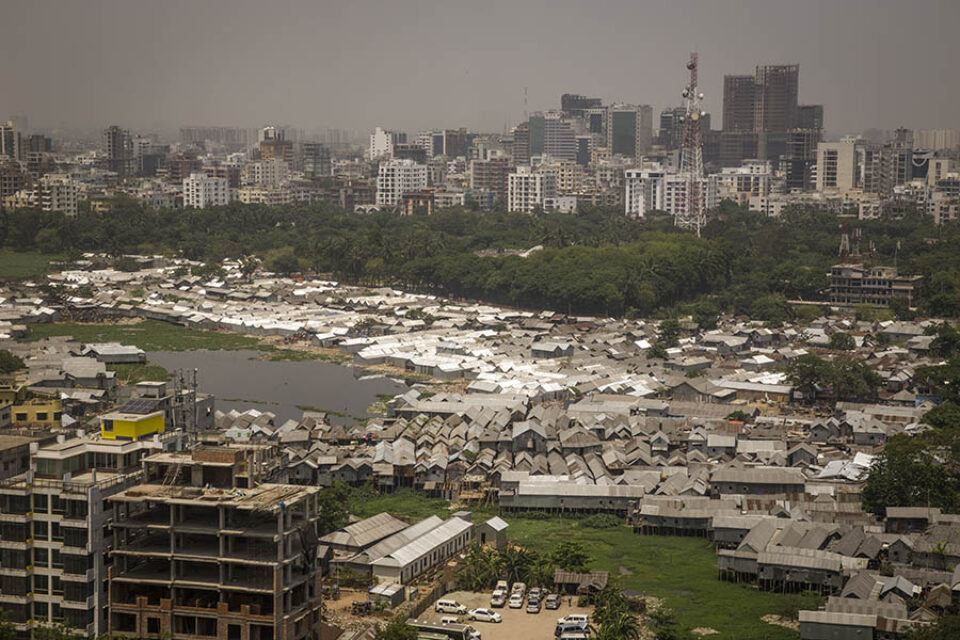 Korail Slum, Dhaka, Bangladesh