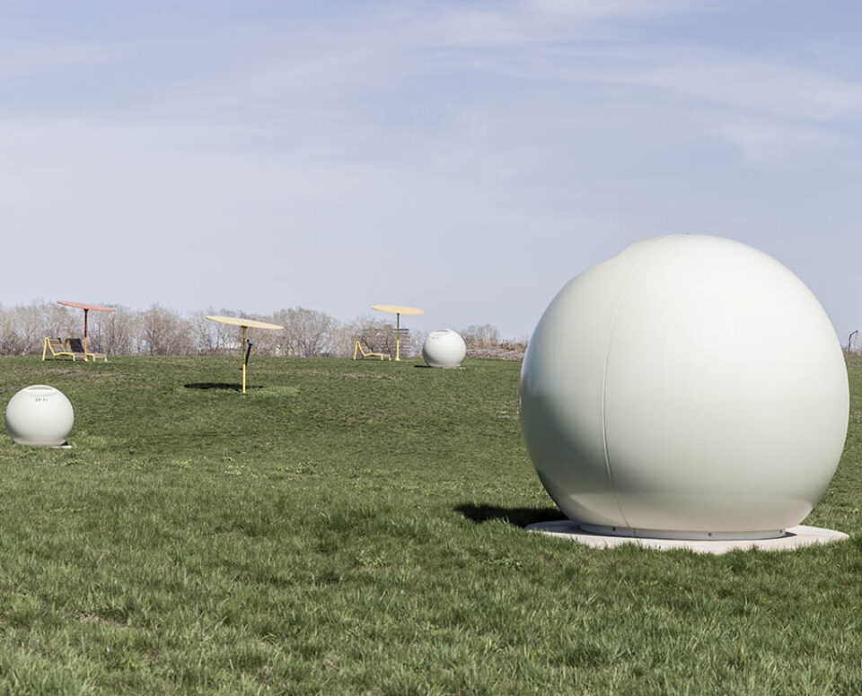 Landscape architecture, Parc Frederic-Back, Montreal