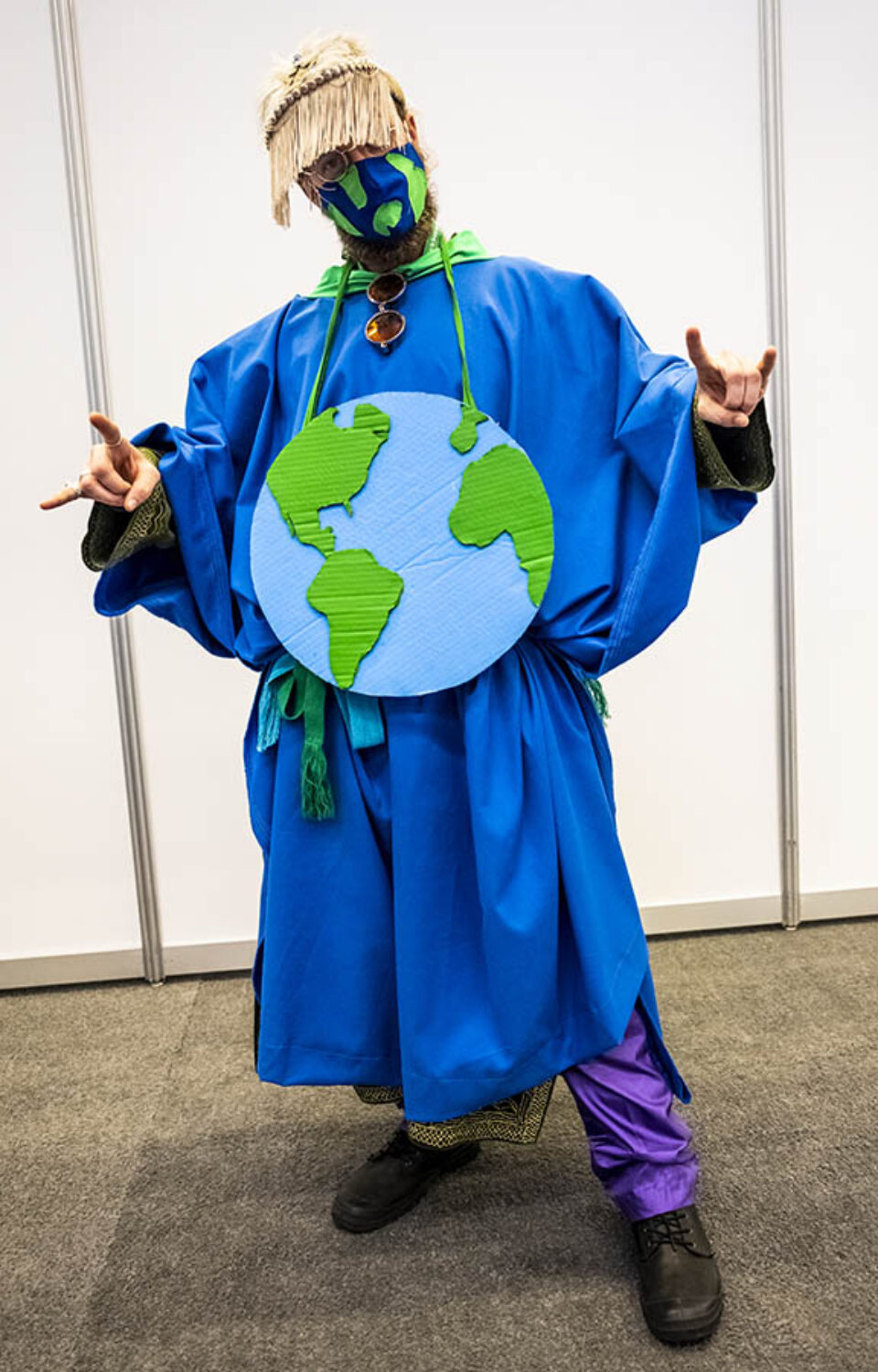 Colourful delegate, COP15 Montreal