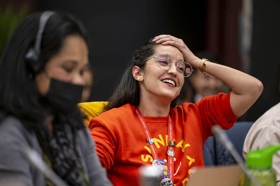 A relieved delegate, COP15 Montreal