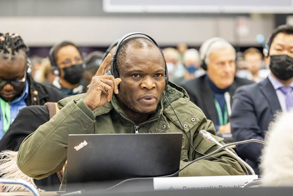 Angry delegate at COP15 Montreal